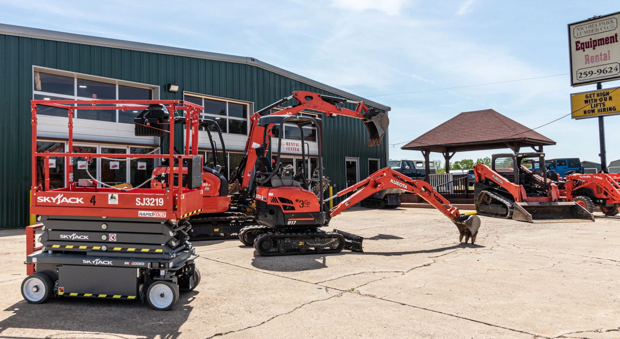 Equipment Rental Park Equipment Rental